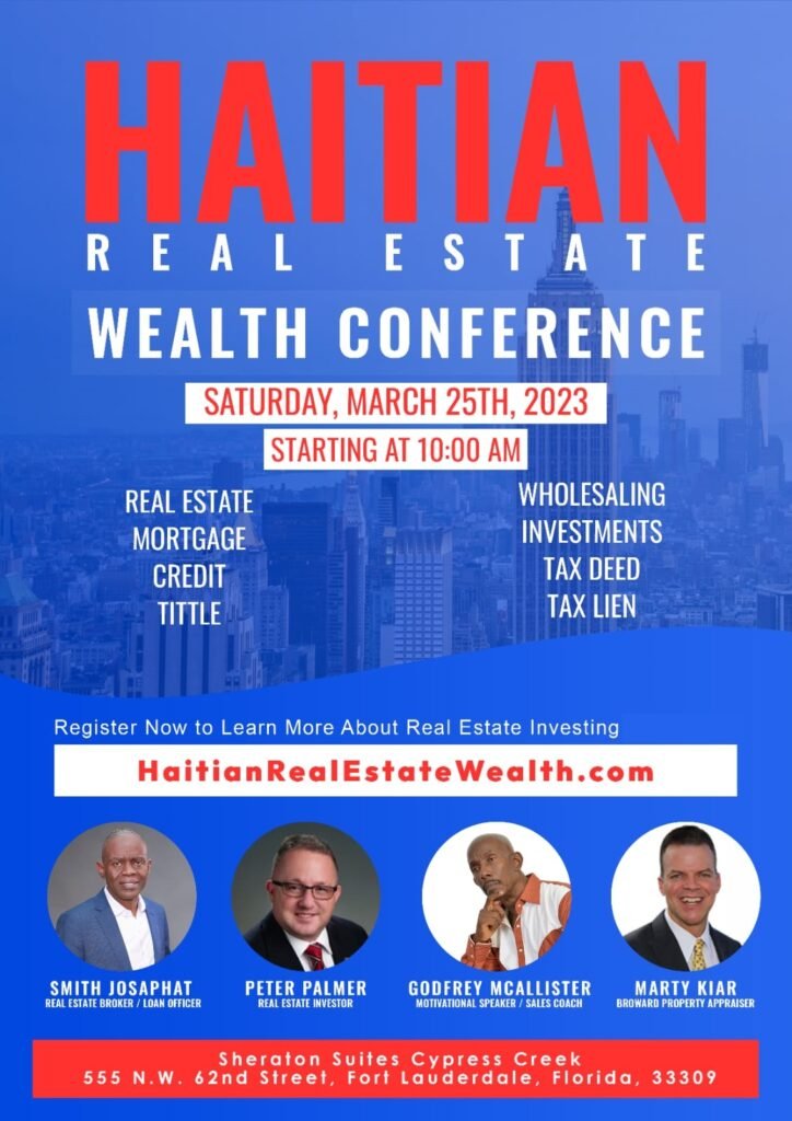 2023 Haitian Real Estate Wealth Conference - Haitian American Chamber ...